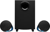 Logitech G560 PC Gaming Speaker System with 7.1 DTS:X Ultra Surround Sound, Game Based LIGHTSYNC RGB, Two Speakers and Subwoofer, Bluetooth, USB, Immersive Gaming Experience - Black