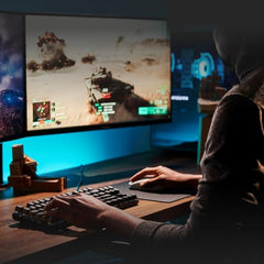 Logitech G413 TKL SE Mechanical Gaming Keyboard - Compact Backlit Keyboard with Tactile Mechanical Switches, Anti-Ghosting, Compatible with Windows, macOS - Black Aluminum