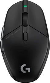 Logitech G303 Shroud Edition Wireless Gaming Mouse - Lightspeed Wireless - Hero 25K - 25,600 DPI - 75 Grams - 5-Buttons – PC - Black