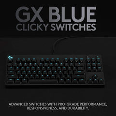 Logitech G PRO Mechanical Gaming Keyboard + G502 Hero Wired Gaming Mouse Bundle - Black