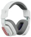 Logitech G Astro A10 Gen 2 Cross-Platform Wired Gaming Headset for PlayStation 5/4, Xbox S|X, Nintendo Switch, PC: 3.5mm Headphone Jack, 32mm Drivers, Flip-to-Mute Mic, Over-Ear - White/PS Edition