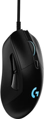 Logitech G403 Hero 25K Gaming Mouse, Lightsync RGB, Lightweight 87G+10G Optional, Braided Cable, 25, 600 DPI, Rubber Side Grips, Black