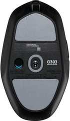 Logitech G303 Shroud Edition Wireless Gaming Mouse - Lightspeed Wireless - Hero 25K - 25,600 DPI - 75 Grams - 5-Buttons – PC - Black