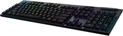 Logitech G915 Lightspeed RGB Mechanical Gaming Keyboard, Low Profile GL Tactile Key Switch, LIGHTSYNC RGB, Advanced Wireless and Bluetooth Support - Tactile,Black