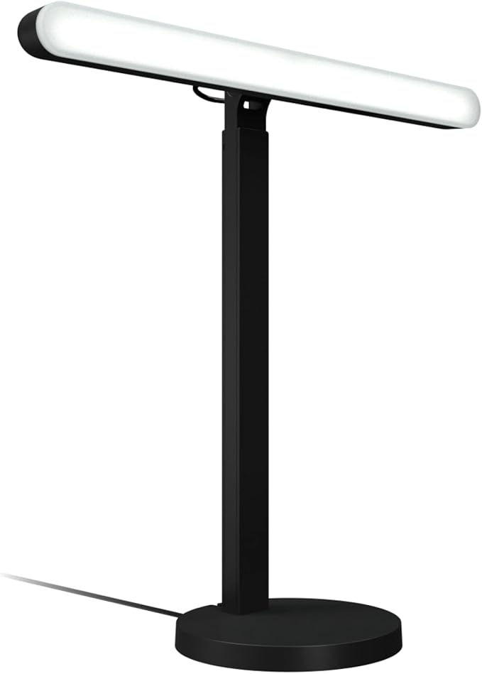 Logitech G Litra Beam LED for Gaming Setup, Key Light with TrueSoft, Adjustable Mount, Brightness/Color Temp, Desktop App Control for PC/Mac - Graphite