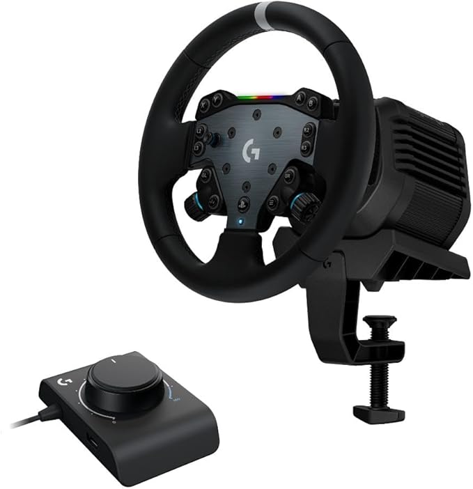 Logitech G RS50 Racing Wheel & Hub System for PS/PC+ Racing Adapter Bundle