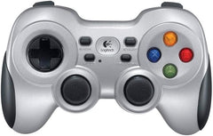 Logitech G F710 Wireless Gamepad, 2.4 GHz Wireless with USB Nano-Receiver, Controller Dual Vibration Feedback, 4 Switch D-Pad, PC - Grey/Black