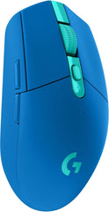 Logitech G305 Lightspeed Wireless Gaming Mouse, Hero Sensor, 12,000 DPI, Lightweight, 6 Programmable Buttons, 250h Battery, On-Board Memory, Compatible with PC, Mac - Blue
