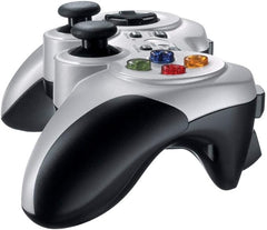 Logitech G F710 Wireless Gamepad, 2.4 GHz Wireless with USB Nano-Receiver, Controller Dual Vibration Feedback, 4 Switch D-Pad, PC - Grey/Black