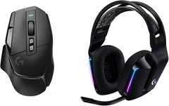 Logitech G502 X Lightspeed Wireless Gaming Mouse + G733 Lightspeed Wireless Gaming Headset - Black