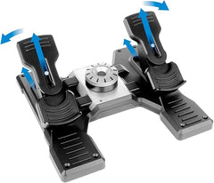 Logitech G Pro Flight Yoke System + Pro Flight Rudder Pedals Bundle