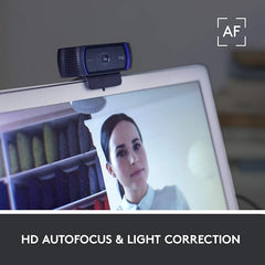 G Litra Beam LX Premium Dual-Sided RGB LED Streaming Key Light + C920X Pro Webcam Bundle