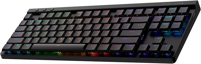 Logitech G515 TKL Wireless Gaming Keyboard (Tactile) + G309 Lightspeed Wireless Gaming Mouse Bundle: Black