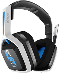 ASTRO Gaming A20 Wireless Headset Gen 2 - Compatible with PlayStation 4 & 5 / PC/Mac - White/Blue