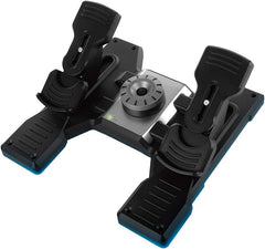Logitech G Pro Flight Yoke System + Pro Flight Rudder Pedals Bundle