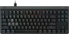 Logitech G515 Rapid TKL Low-Profile Wired Gaming Keyboard, Fully Customizable PC Gaming Keyboard with Analog Low-Profile Switches, Rapid Trigger, Ultra-Slim, for USB-A Port - Black