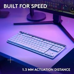 Logitech G515 TKL Wireless Gaming Keyboard (Linear) + G309 Lightspeed Wireless Gaming Mouse Bundle - White