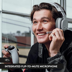Logitech G Astro A10 Gen 2 Cross-Platform Wired Gaming Headset for PlayStation 5/4, Xbox S|X, Nintendo Switch, PC: 3.5mm Headphone Jack, 32mm Drivers, Flip-to-Mute Mic, Over-Ear - Grey