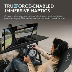 Logitech G RS50 Racing Wheel System - 8Nm Direct Drive Base, RS Wheel Hub with 13 Buttons, 11” Round Wheel + RS Pedals - Sim Racing Pedals with 75 kg Load Cell, Modular Design, for PS5/PS4/PC – Black