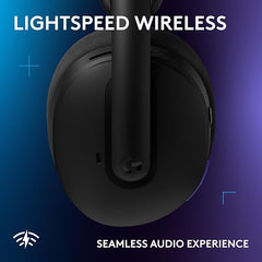 Logitech G325 Lightspeed Wireless Bluetooth Gaming Headset, All-Day Comfort, Built-in Mic with Noise Reduction, 24-Bit Audio, 24+ Hr Battery Life, for PC, PlayStation, Switch, Mobile – Black