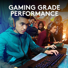 Logitech G213 Prodigy Gaming Keyboard - Wired RGB Backlit Keyboard with Mech-Dome Keys, Palm Rest, Adjustable Feet, Media Controls, USB, Compatible with Windows – Black