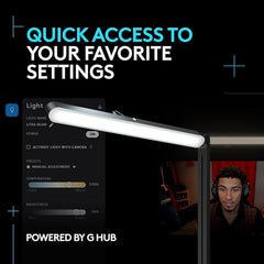 G Litra Beam Premium LED Gaming Key Light + C920X Pro Webcam Bundle