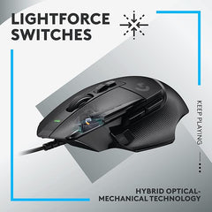 Logitech G502 X Wired Gaming Mouse + G335 Wired Gaming Headset - Black
