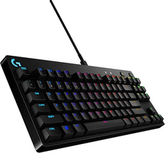 Logitech G PRO Mechanical Gaming Keyboard + G502 Hero Wired Gaming Mouse Bundle - Black