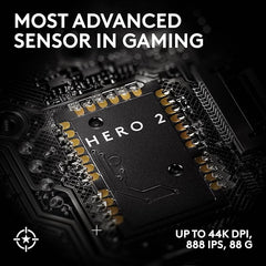 Logitech G PRO X Superlight 2 SE Wireless Gaming Mouse, 60 g pro-Grade Mouse with 5 programmable Buttons, 44K DPI Sensor, 888+ IPS, 1 kHz Report Rate, USB-C Charging for PC/Mac - Red